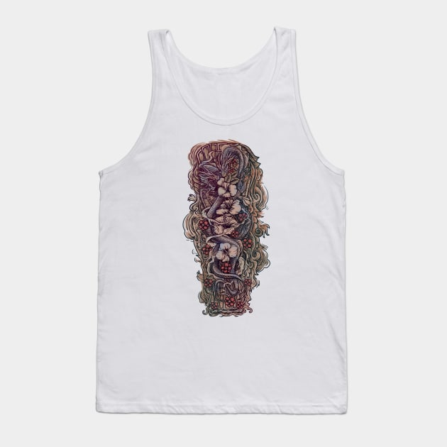 Dragon Tattoo Tank Top by AhmadMujib